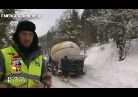 Percorso ad ostacoli per Sestino in mezzo a 3 mt metri di neve